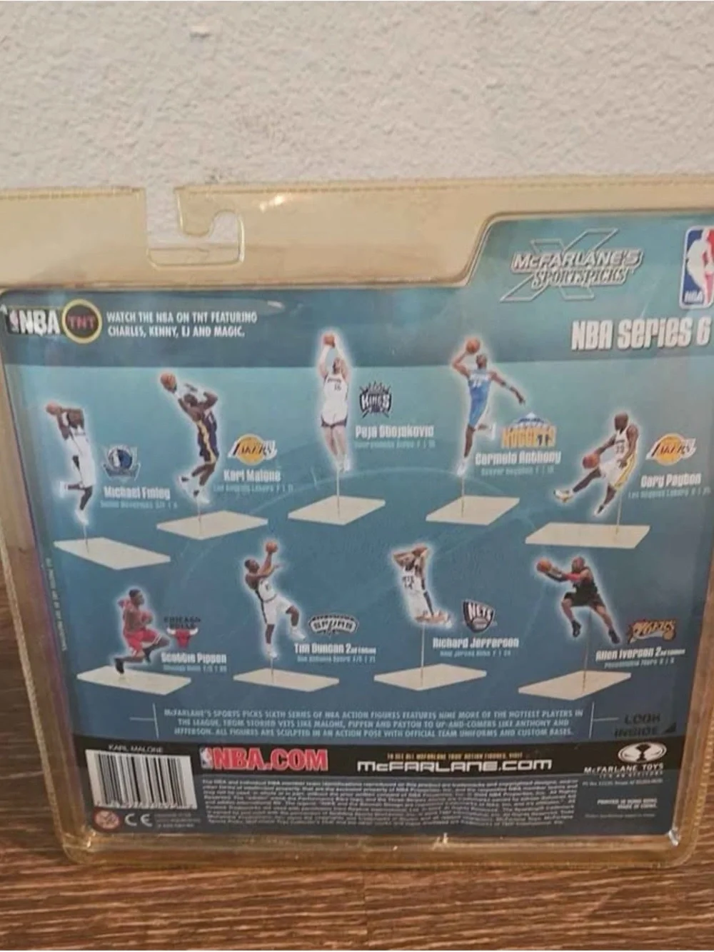 NBA Macfarlane Figure Karl Malone Los Angeles Lakers